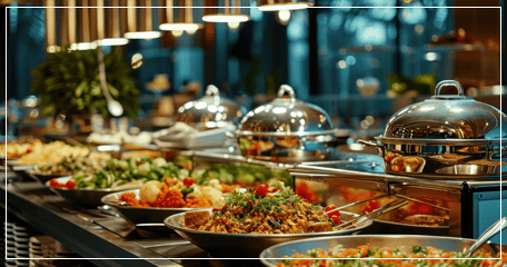 Vegetarian Catering Mirchi Caterers