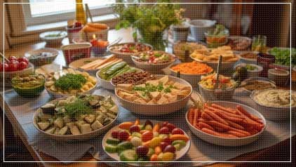 Vegetarian Catering Mirchi Caterers